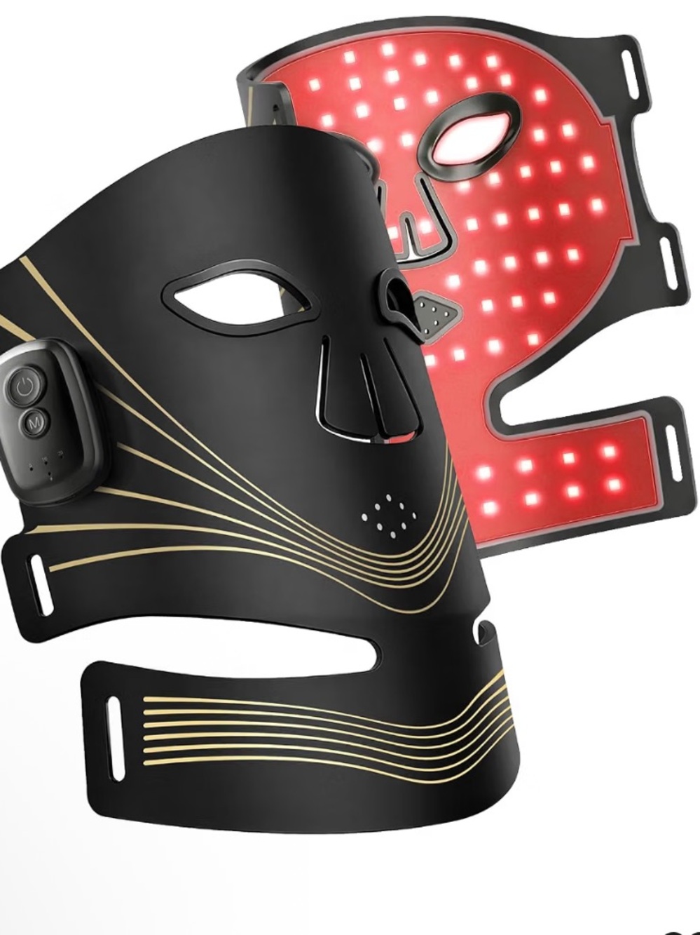Red Light Therapy for Face and Neck 850nm Infrared & Red Light Mask 4 Modes NEW